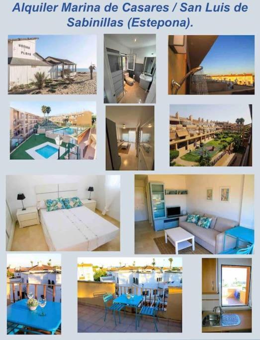 Апартаменты Atico Con Gran Terraza A 50 Metros De La Playa De Casares Сан-Луис-де-Сабинильяс Экстерьер фото