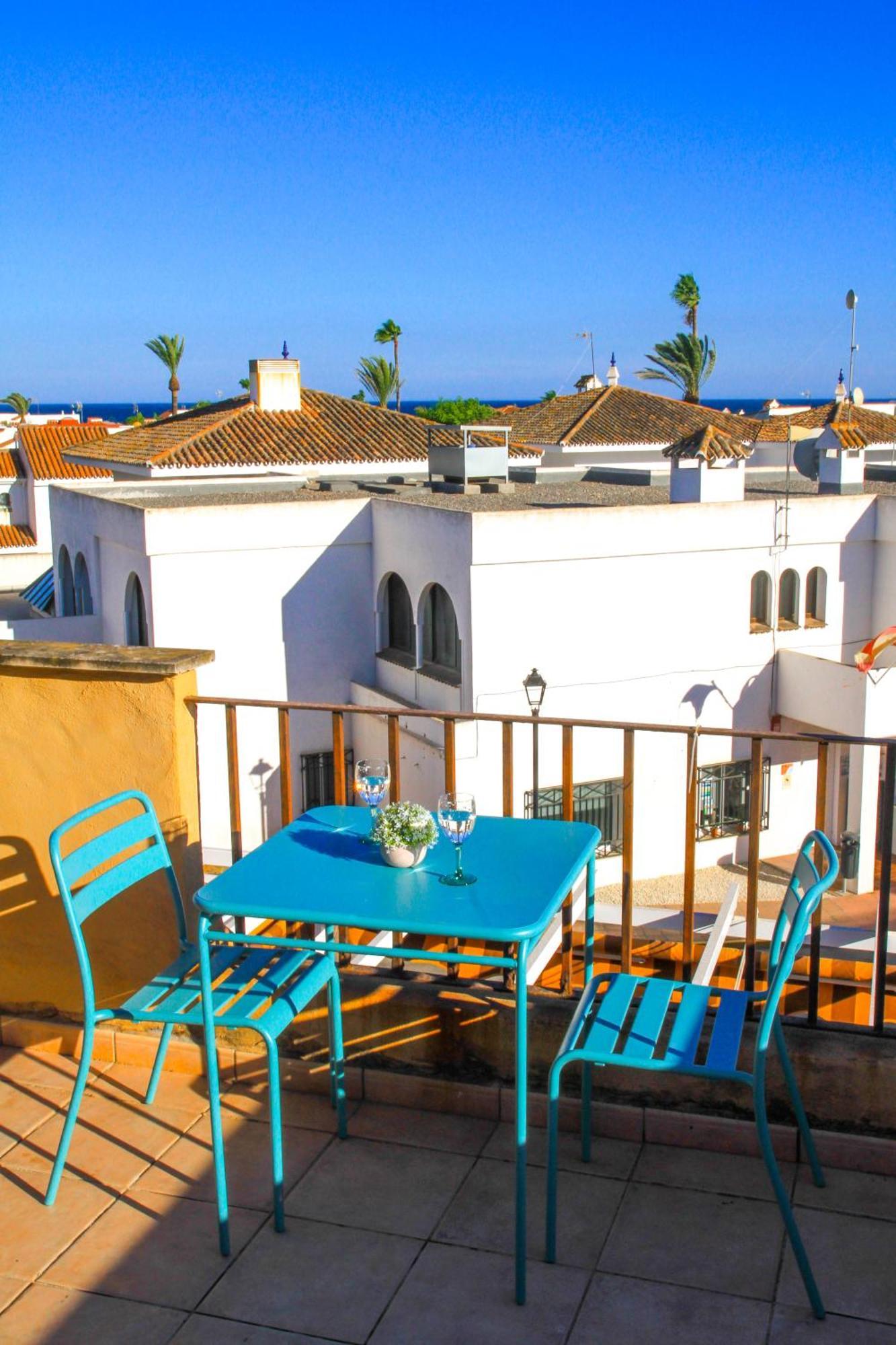 Апартаменты Atico Con Gran Terraza A 50 Metros De La Playa De Casares Сан-Луис-де-Сабинильяс Экстерьер фото